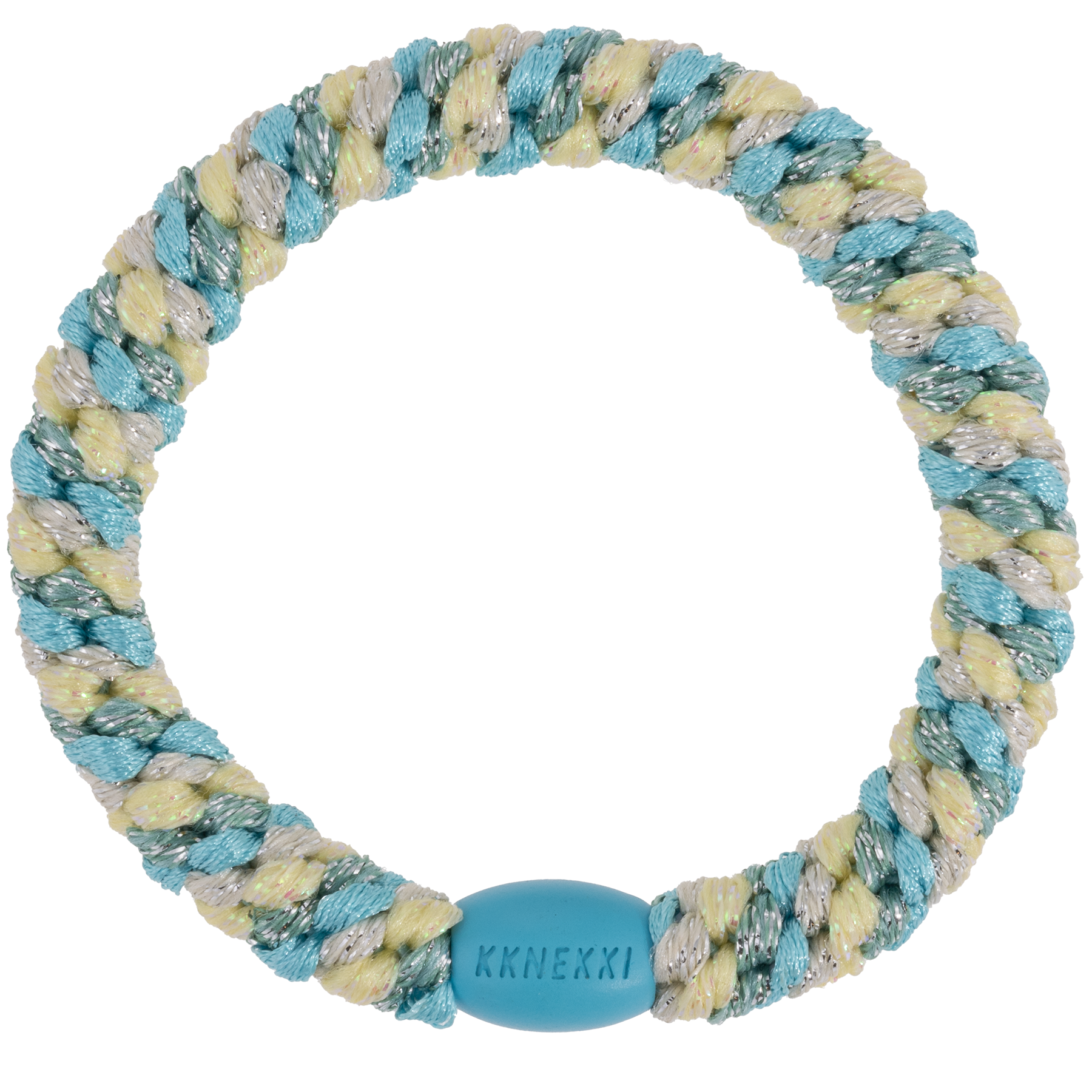 KKNEKKI Mix Turquoise Yellow Glitter